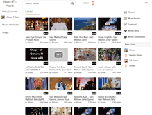 Tablet Screenshot of naatehabib.com